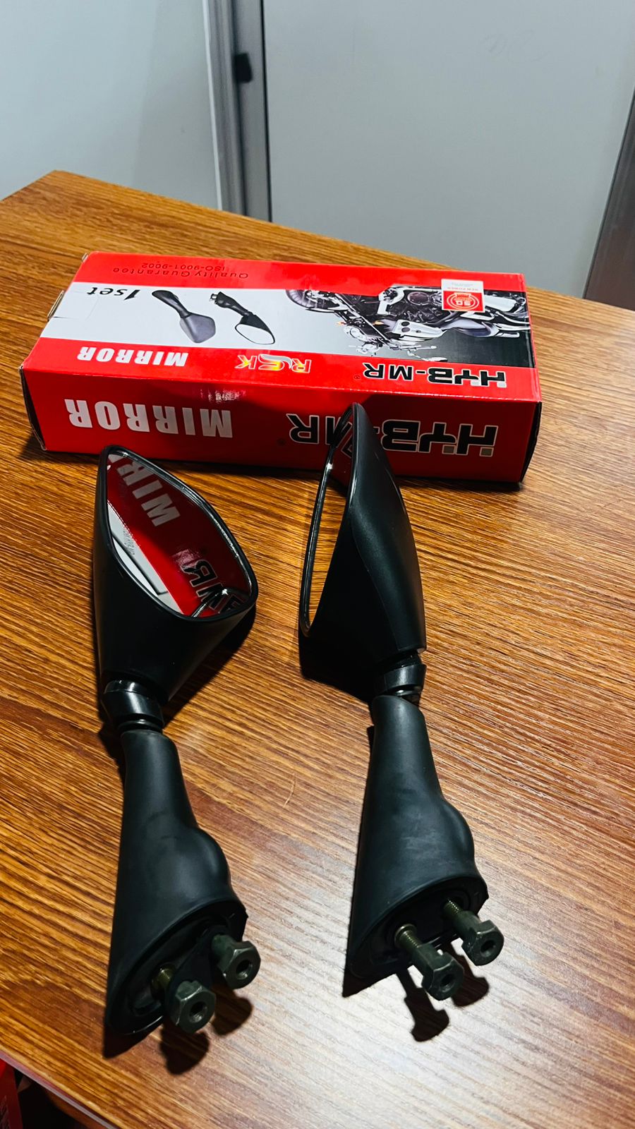 HYB-MR Rear View Mirror Set (Left & Right) for Bajaj Pulsar 220