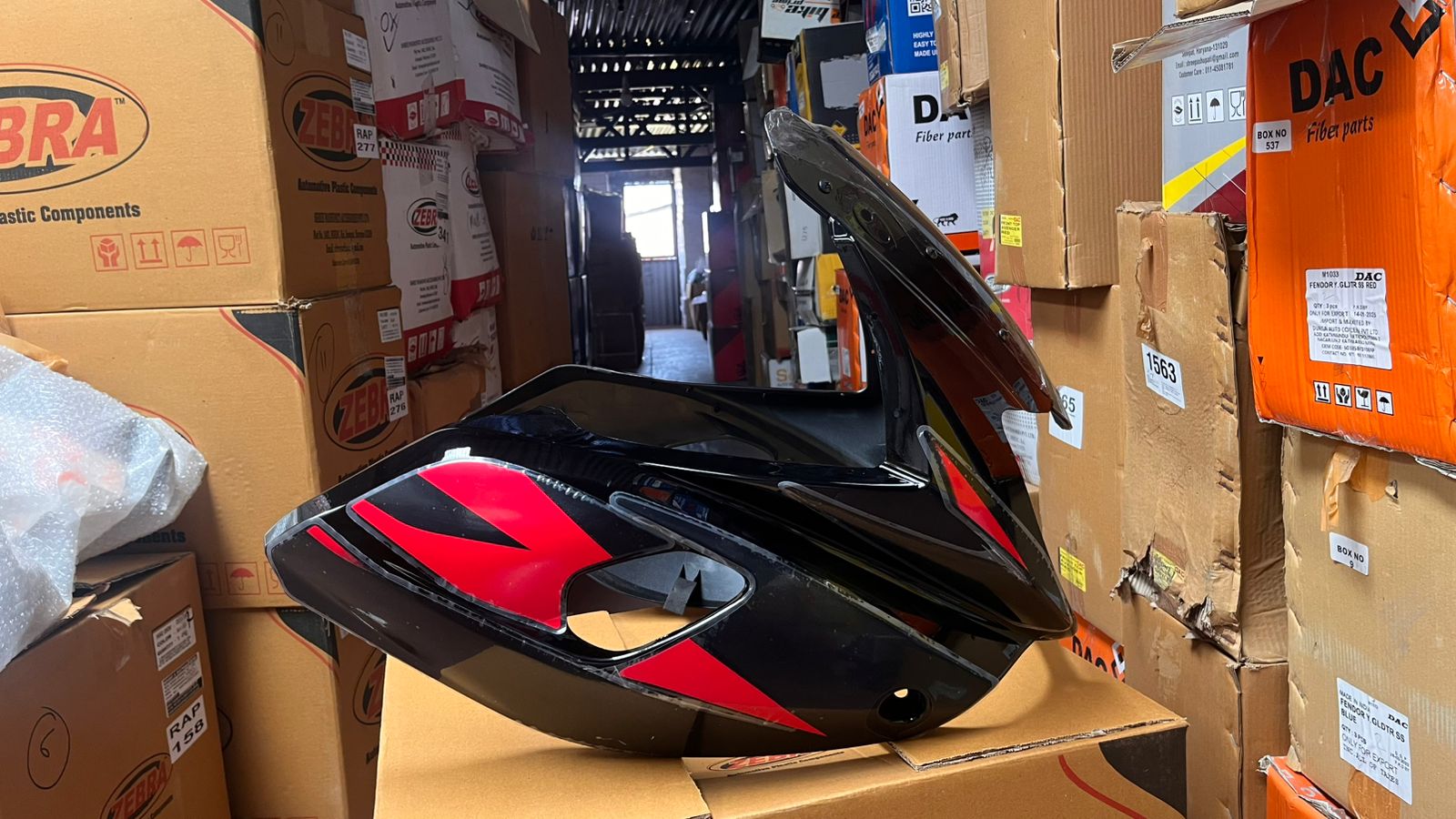 Pulsar 220 Headlight Visor | Front Windshield Fairing Glass | Stylish Bike Head Show Cover for 220F