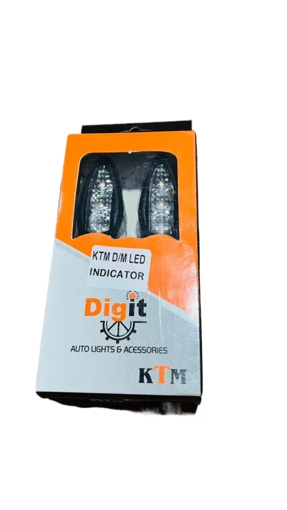 KTM LED Indicator Light Set for Duke RC Series | Bright LED Turn Signal Indicator | Durable & Easy Installation | 1 Pair